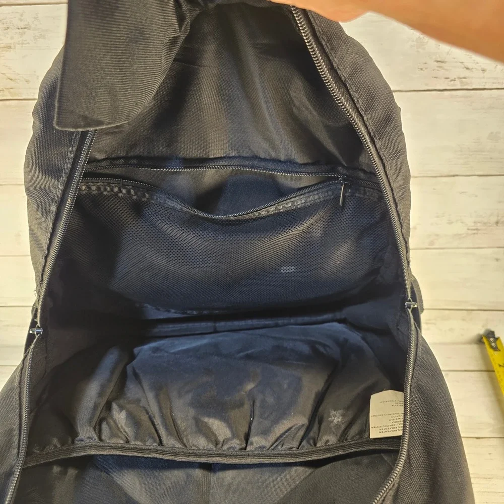 Eastsport Black Multi-Pocket Backpack School Travel Bag 119762W0-BLK